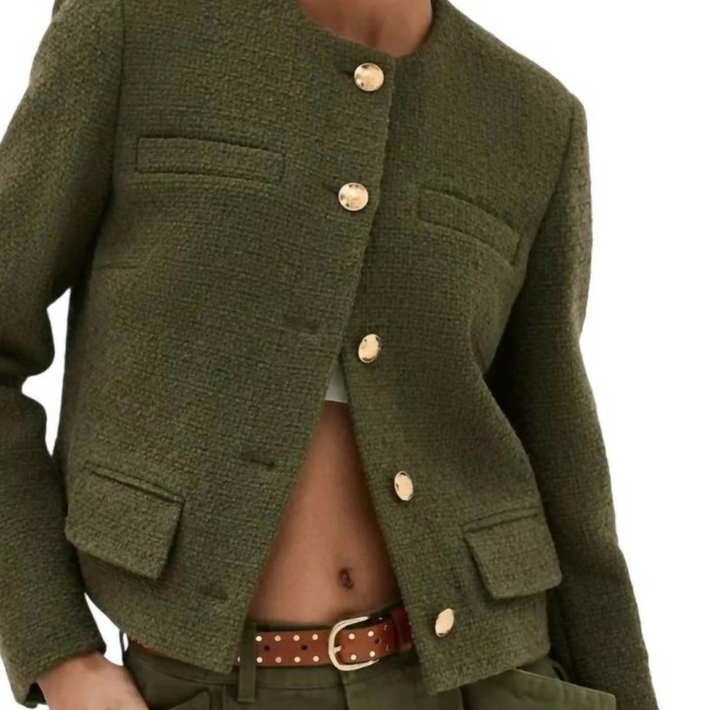 Nili Lotan Paige jacket.
Beautiful army green
Worn once in perfect condition